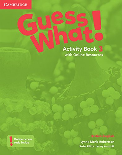 Guess What! Level 3 Activity Book with Online Resources