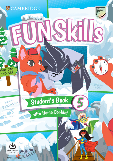 Fun Skills Level 5 Students Book and Home Booklet with Online Activities