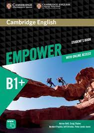 Empower b1+ intermediate students book with online access