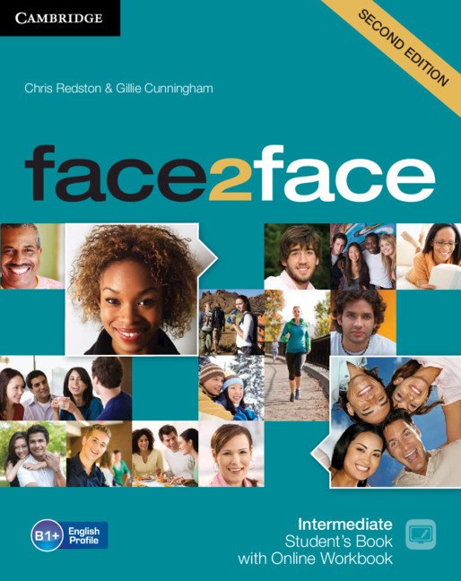 Face2Face 2nd Edition Intermediate students book with online workbook