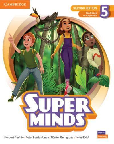 Super Minds Level 5 Workbook with Digital Pack British English 2nd Edition