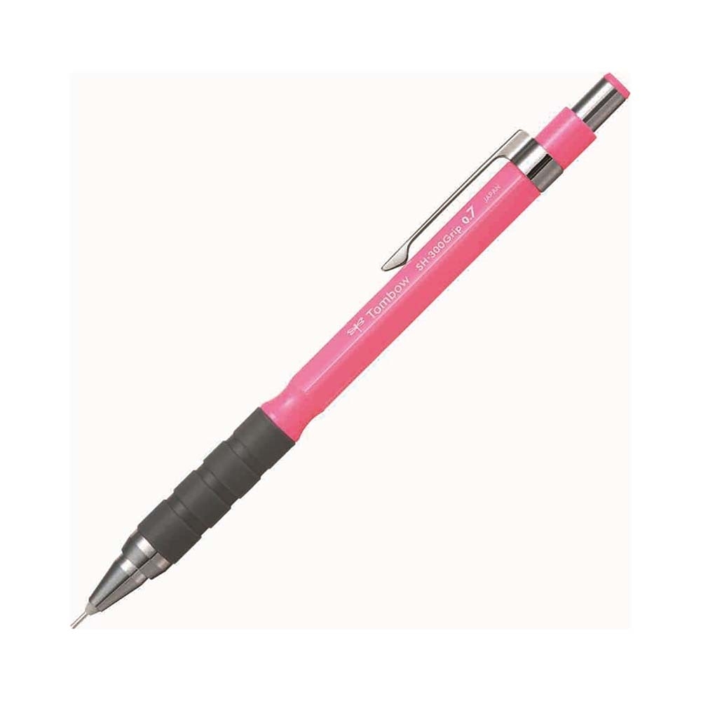 Tombow SH-300 Grip Pastel Mekanik Kurşun Kalem 0,7mm Sakura Pembe