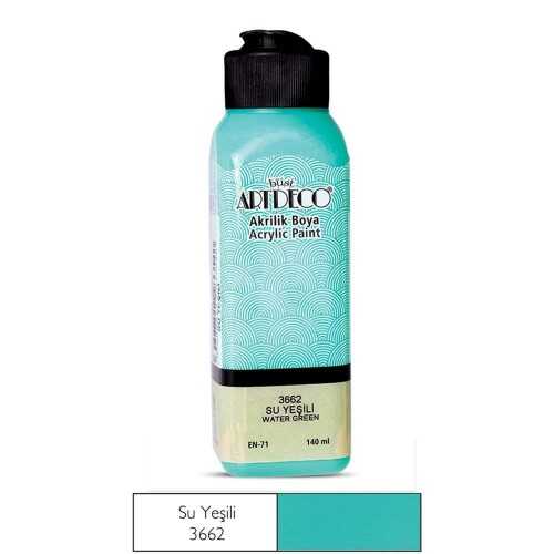 Artdeco Akrilik Boya 140ml Su Yeşili 3662