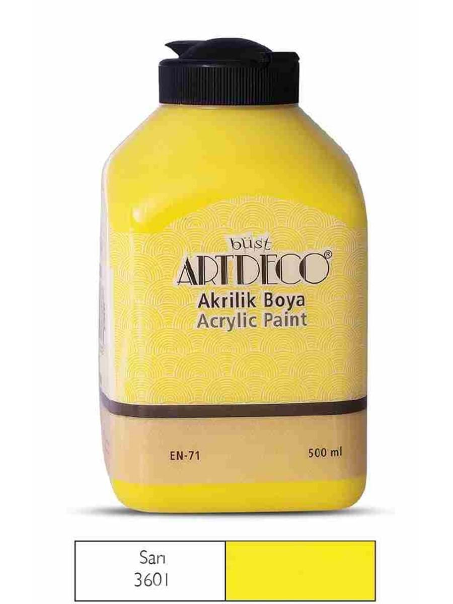 Artdeco Akrilik Boya 500ml Sarı 3601