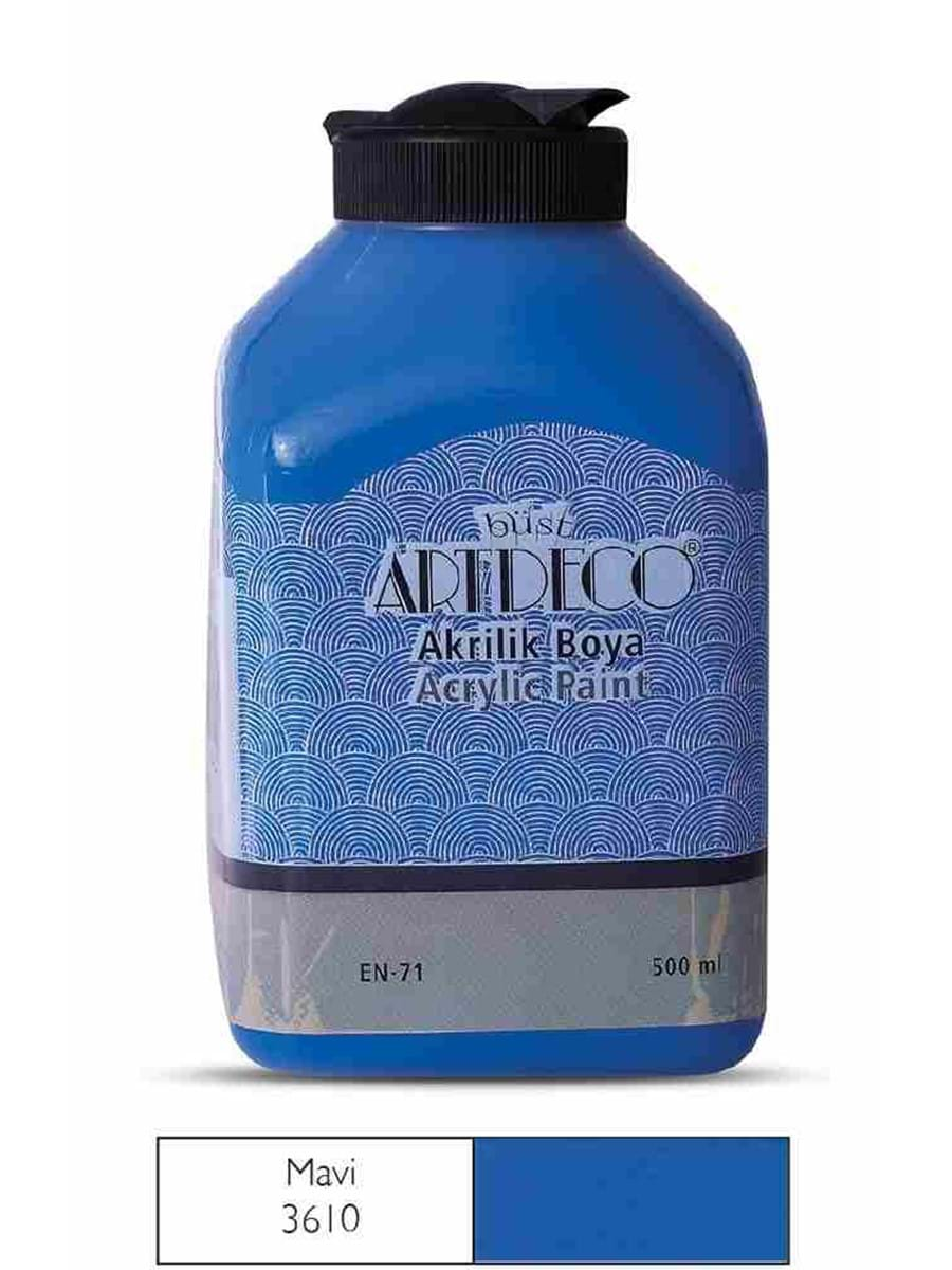 Artdeco Akrilik Boya 500ml Mavi 3610