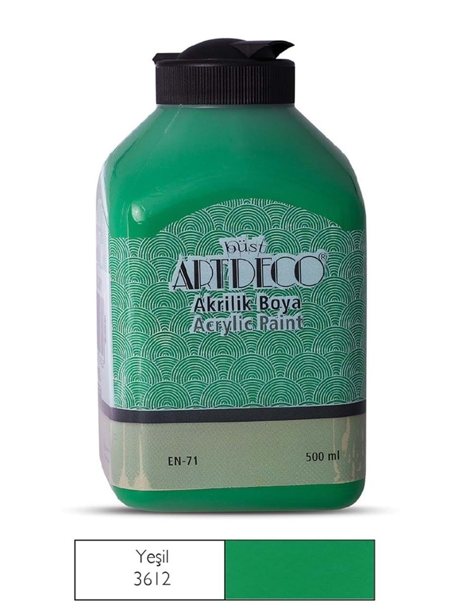 Artdeco Akrilik Boya 500ml Yeşil 3612