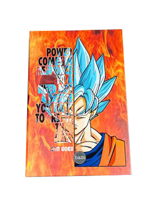 Bam Lastikli Defter Sert Kapak Çizgisiz 160yp-Son Goku