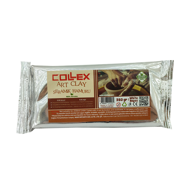 Ark Seramik Hamuru Collex 250 gr Beyaz