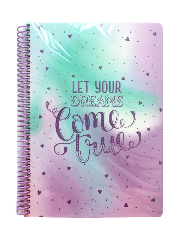 Lizy Collection Spiralli Defter SPRB5 - Let Your Dreams