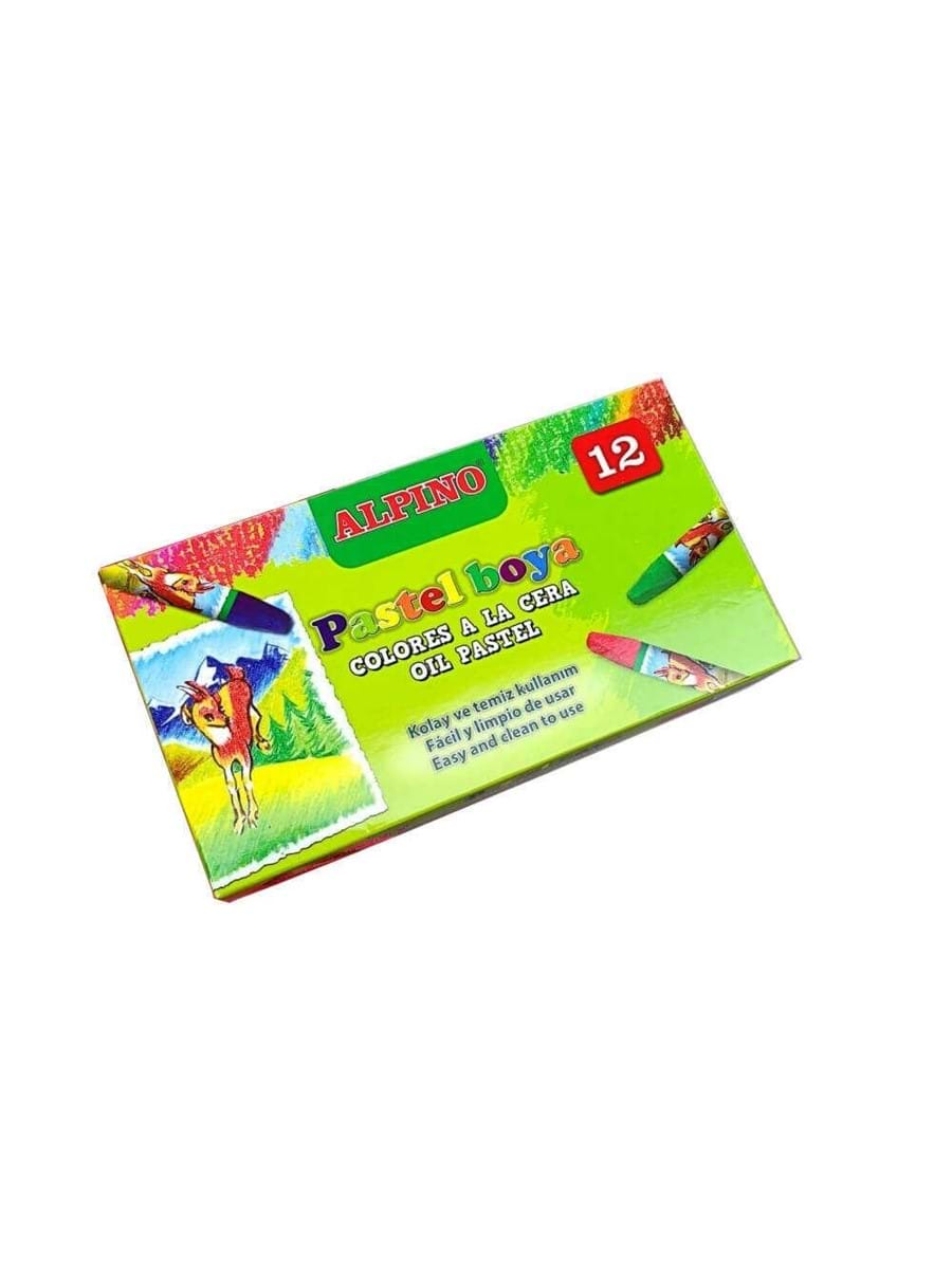 Alpino 12 li Pastel Boya Karton Kutu