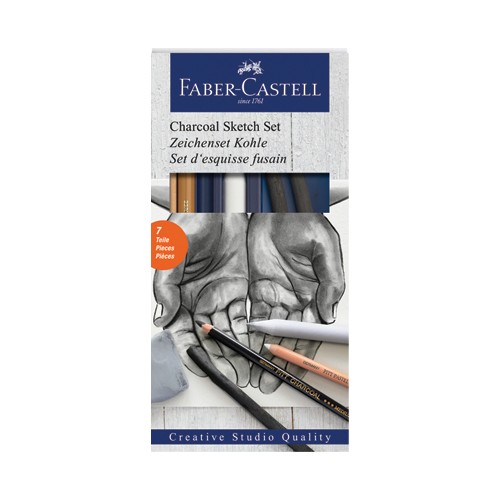 Faber Castell Kömür Kalem Sketch Seti