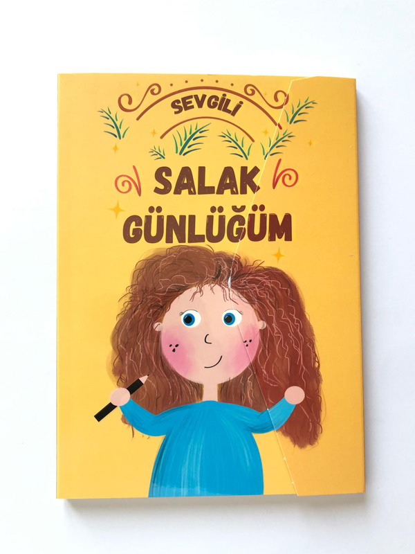 Lilamor Zarf Günlük 14,8x21 112syf.-Sevgili Salak Günlüğüm- GZFD-003