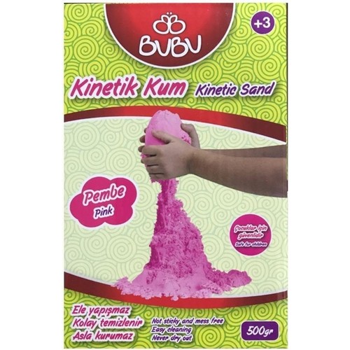 Bu-bu Kinetik Kum 500 Gr Pembe BBKU0005