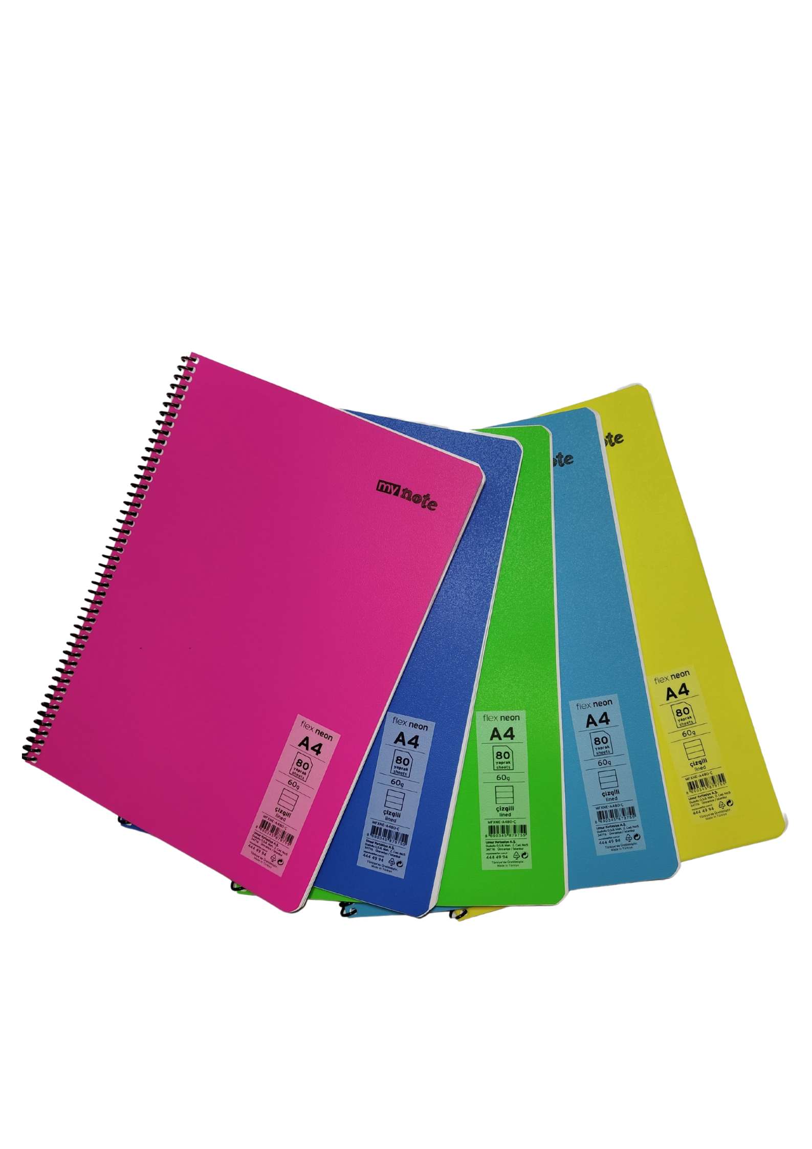 Mynote Flex Neo Defter A4 80 Yp Çizgili