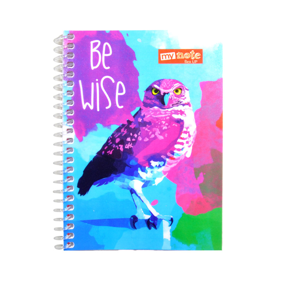 Mynote Flex Up Defter A6 60 Yp Kareli - Baykuş