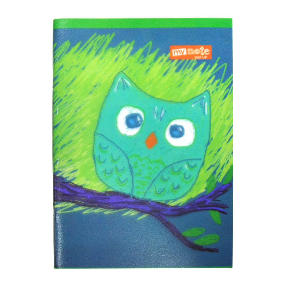 Mynote Text Up Defter A5 80 Yp Kareli - Baykuş