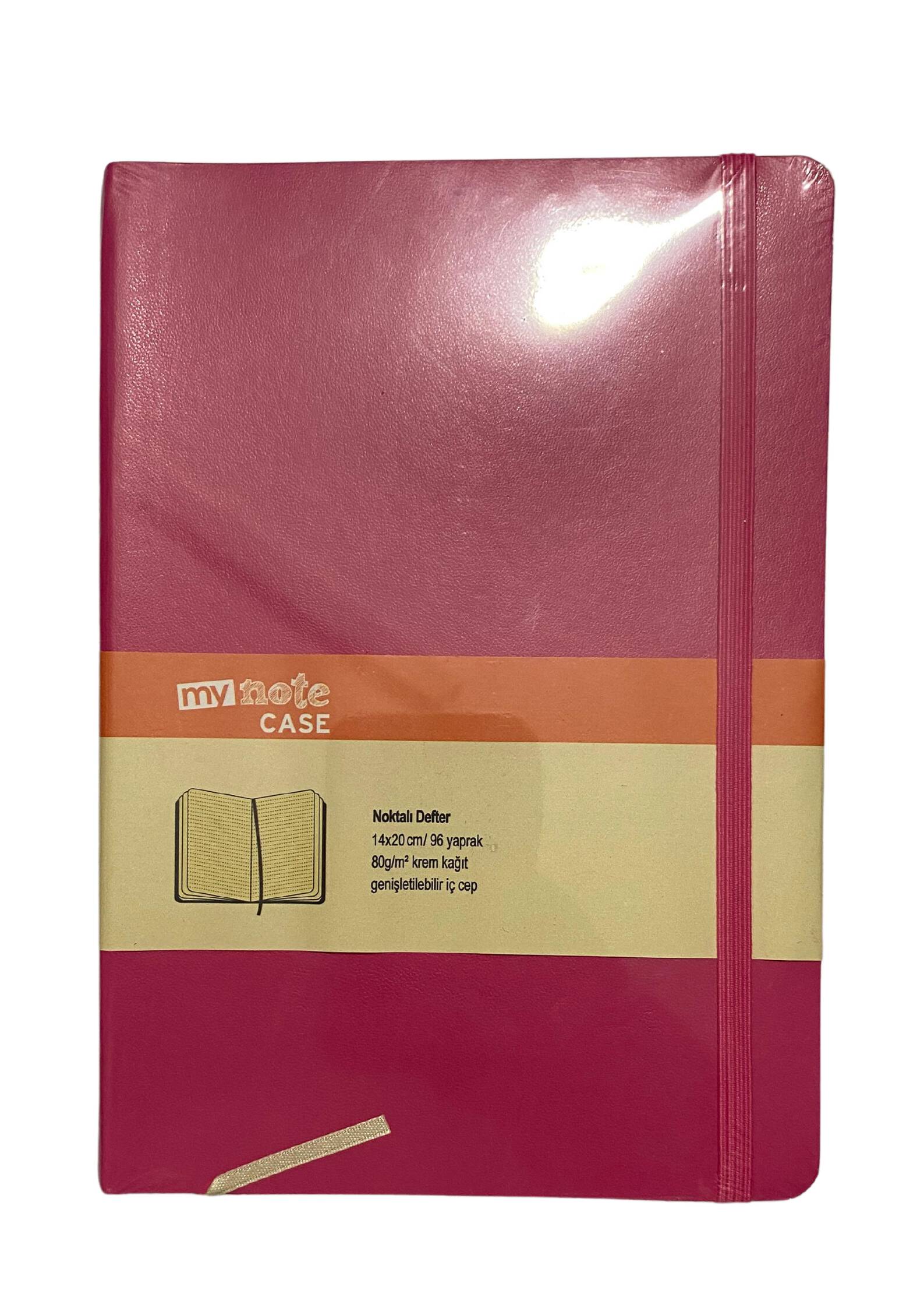 Mynote Case 13x21 Defter 96yp Noktalı  - Pembe