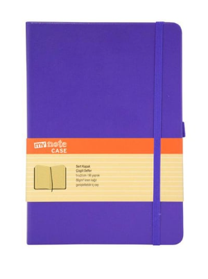 Mynote Case Extra14x20 Defter 96yp Çizgili - Mor