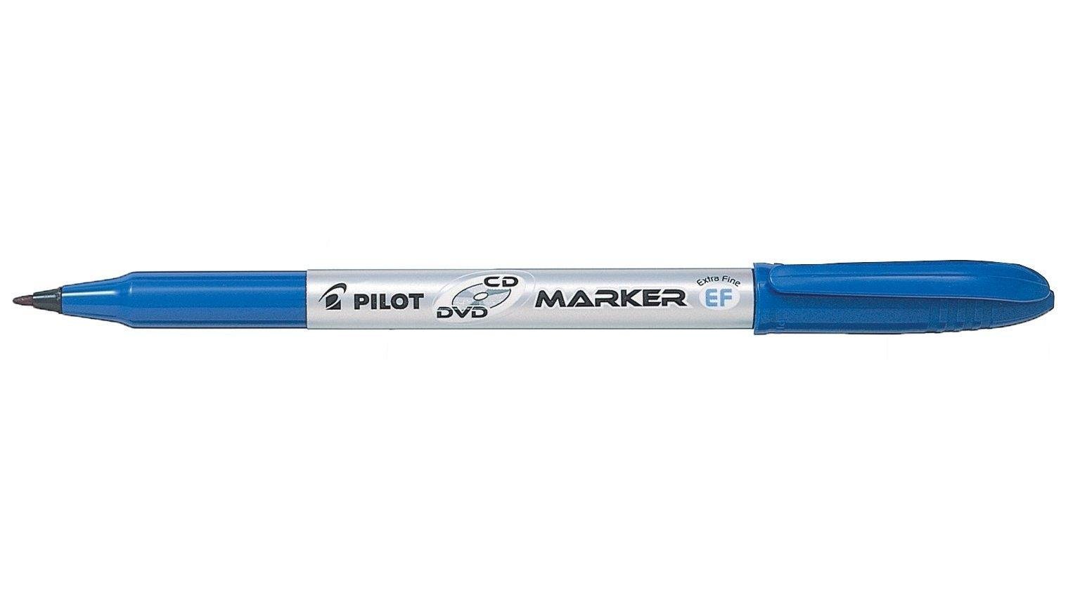 Pilot CD-DVD Marker - Mavi SCAN-EFCD-L