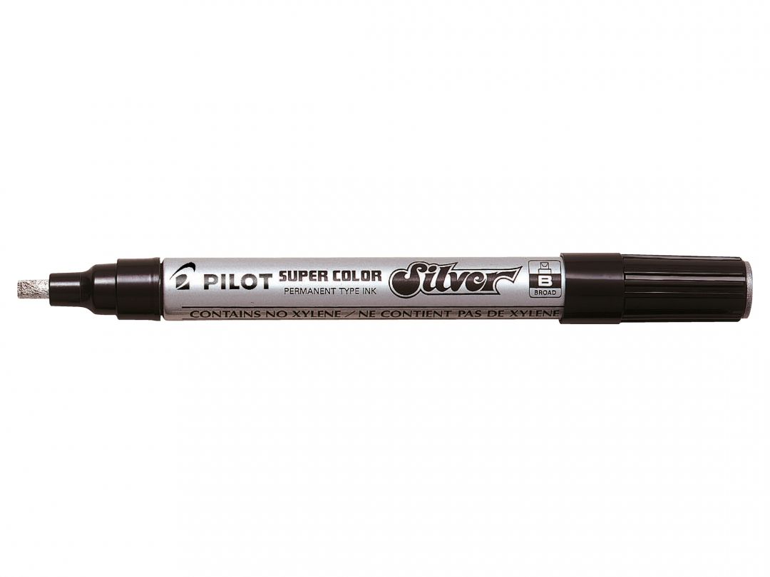 Pilot Paint Marker - Gümüş Kesik Uç SC-B-SI