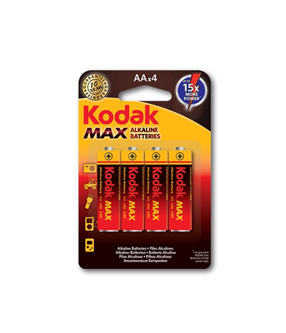 Kodak AA Max Alkalin Blister Kalem Pil