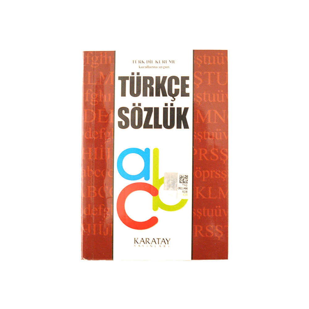 Karatay Yayınları Türkçe Sözlük Karton Kapak