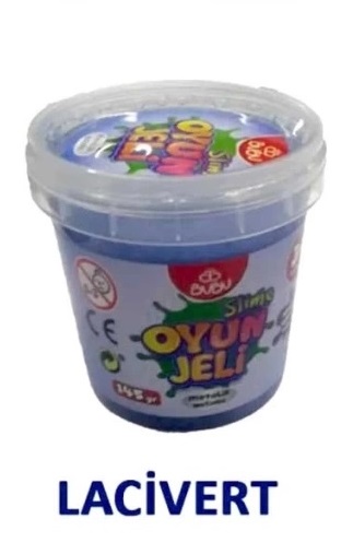 Bu-Bu Metalik Oyun Jeli 145gr - Lacivert