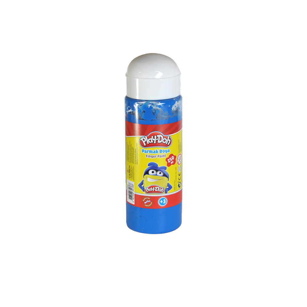 Play-Doh Parmak Boyası Tüp 250 Ml Mavi