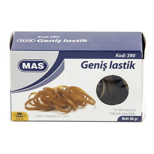 Mas Geniş Ambalaj Lastiği 50gr