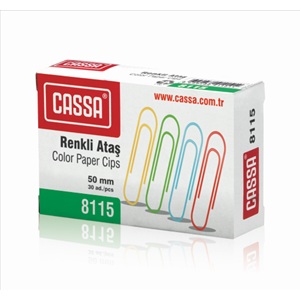 CASSA Pvc Kaplı Renkli Ataş 28 mm