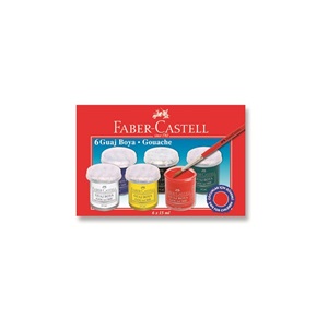 Faber Castell Guaj Boya 6 Renk 15 ml