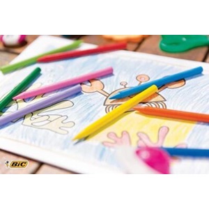 Bic Pastel Boya Plastidecor Karton Kutu 12 Li