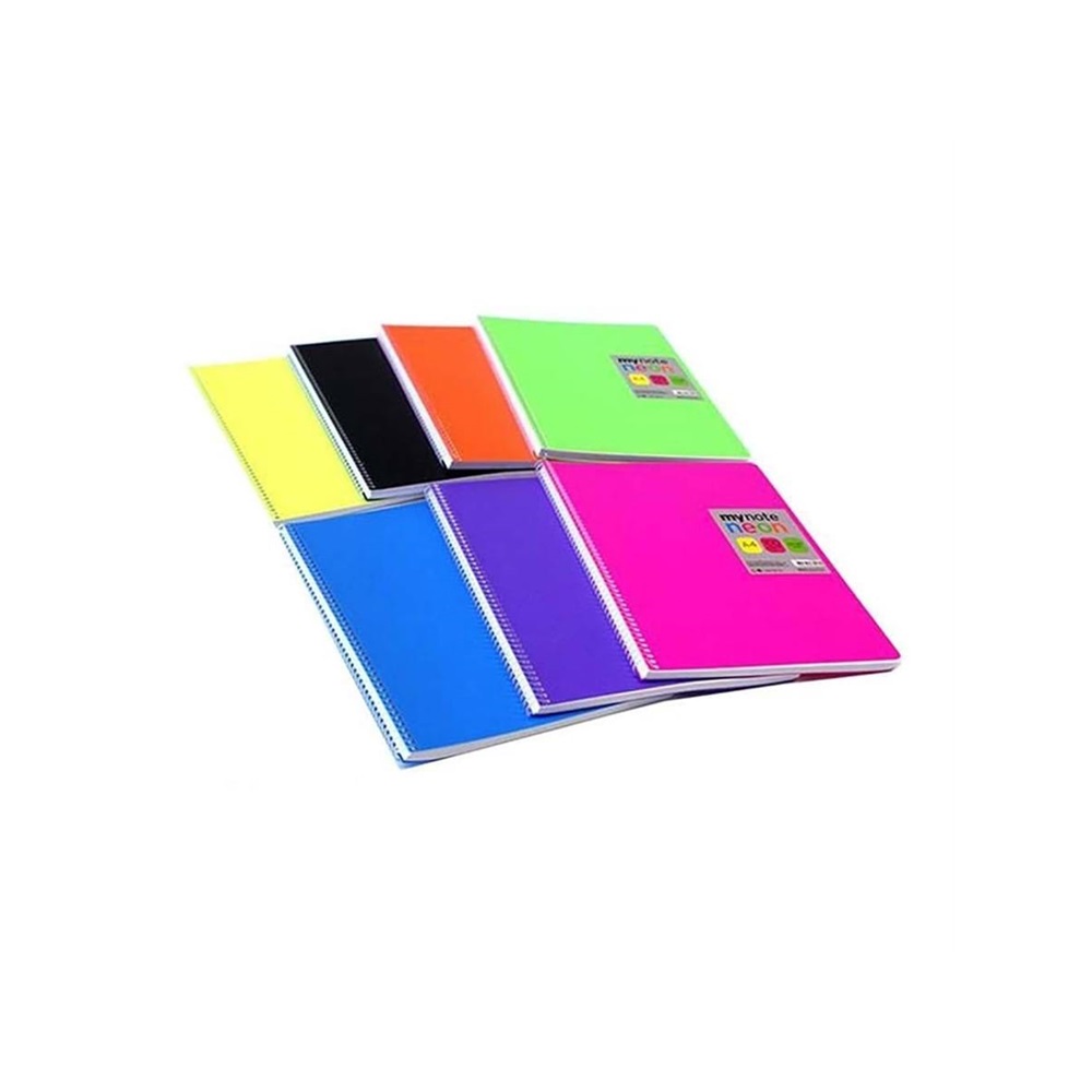 Mynote Flex Neo Defter A4 40 Yp Çizgili Karışık Desen
