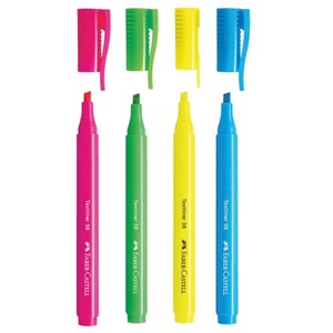 Faber Castell Fosforlu Kalem 38 Neon 4X 2022