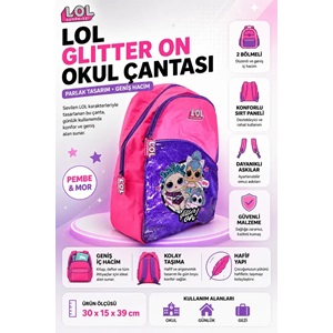 Lol Glitter On Sırt Çantası LLÇAN20456