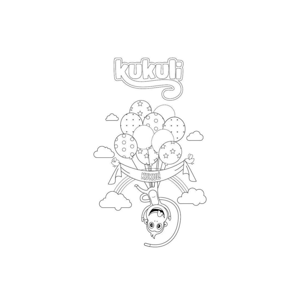 Bu-bu Kukuli Baskılı Tuval 25x35 Cm Boyasız KUKI-AC024