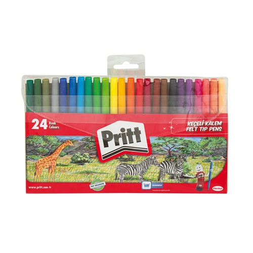 Pritt---Keçeli Kalem - 24 Renk
