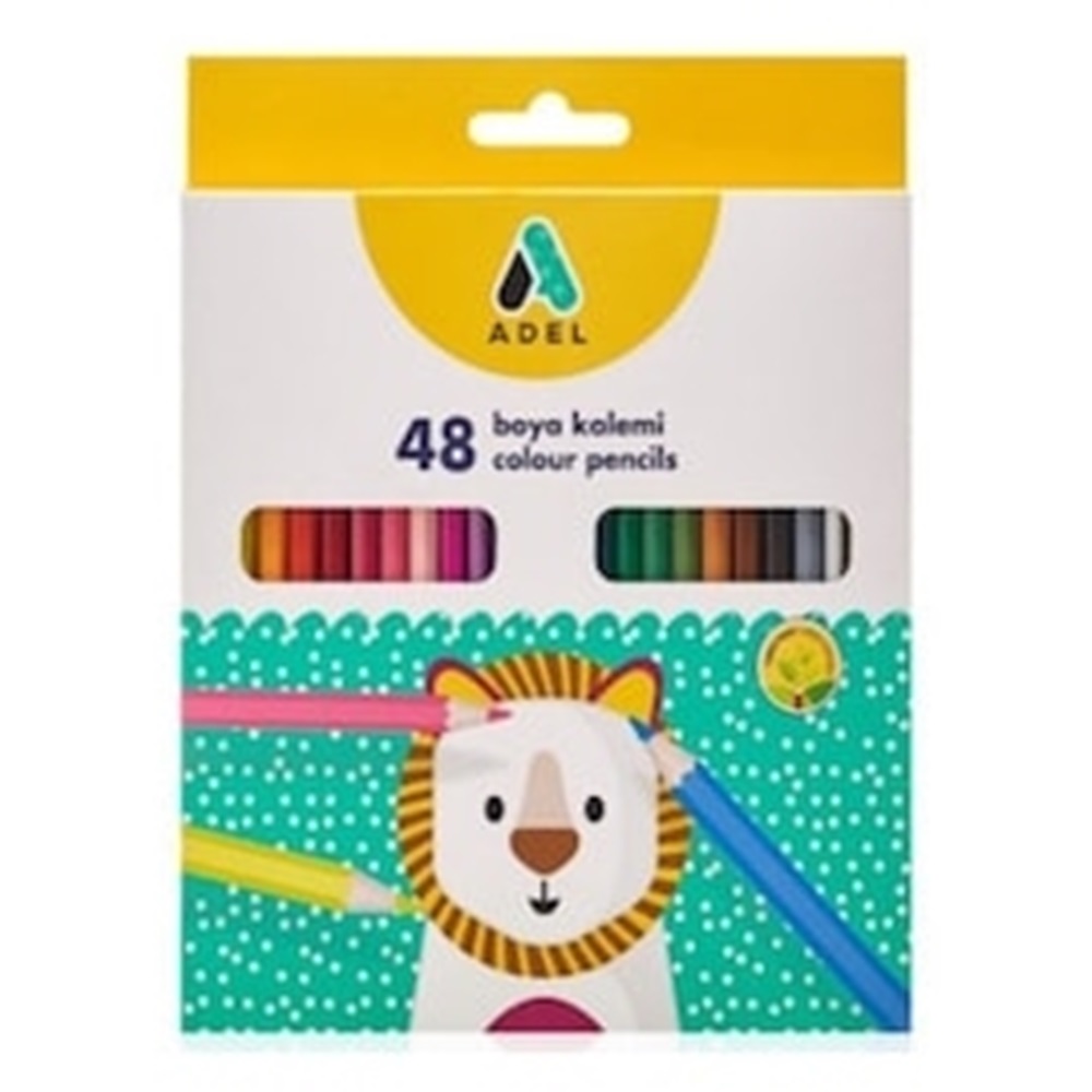 Adel Kuru Boya Kalemi 48 li 000014