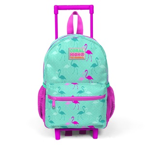 Yaygan Coral High Anaokul Çekçekli Sırt Çantası - Flamingo - 24004