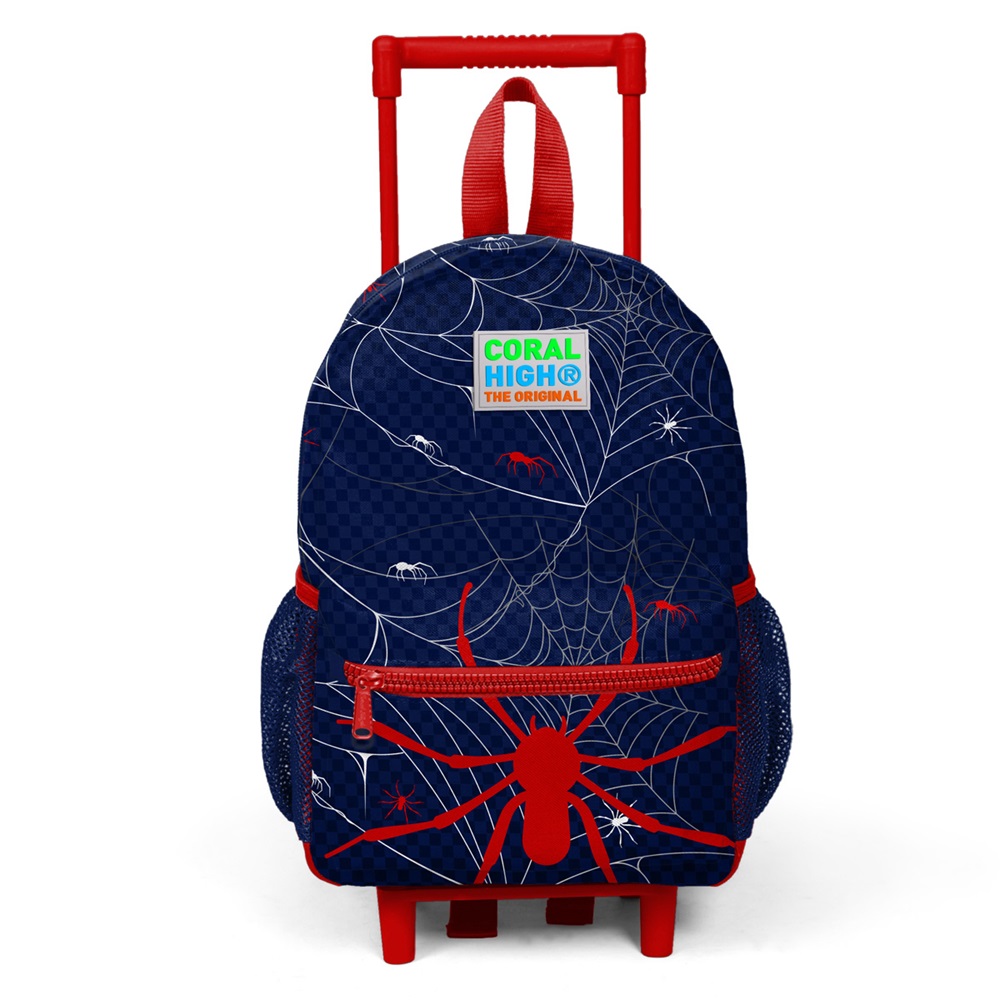 Yaygan Coral High Anaokul Çekçekli Sırt Çantası - Spider - 24017
