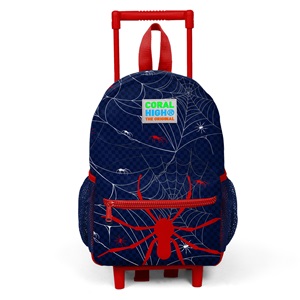 Yaygan Coral High Anaokul Çekçekli Sırt Çantası - Spider - 24017