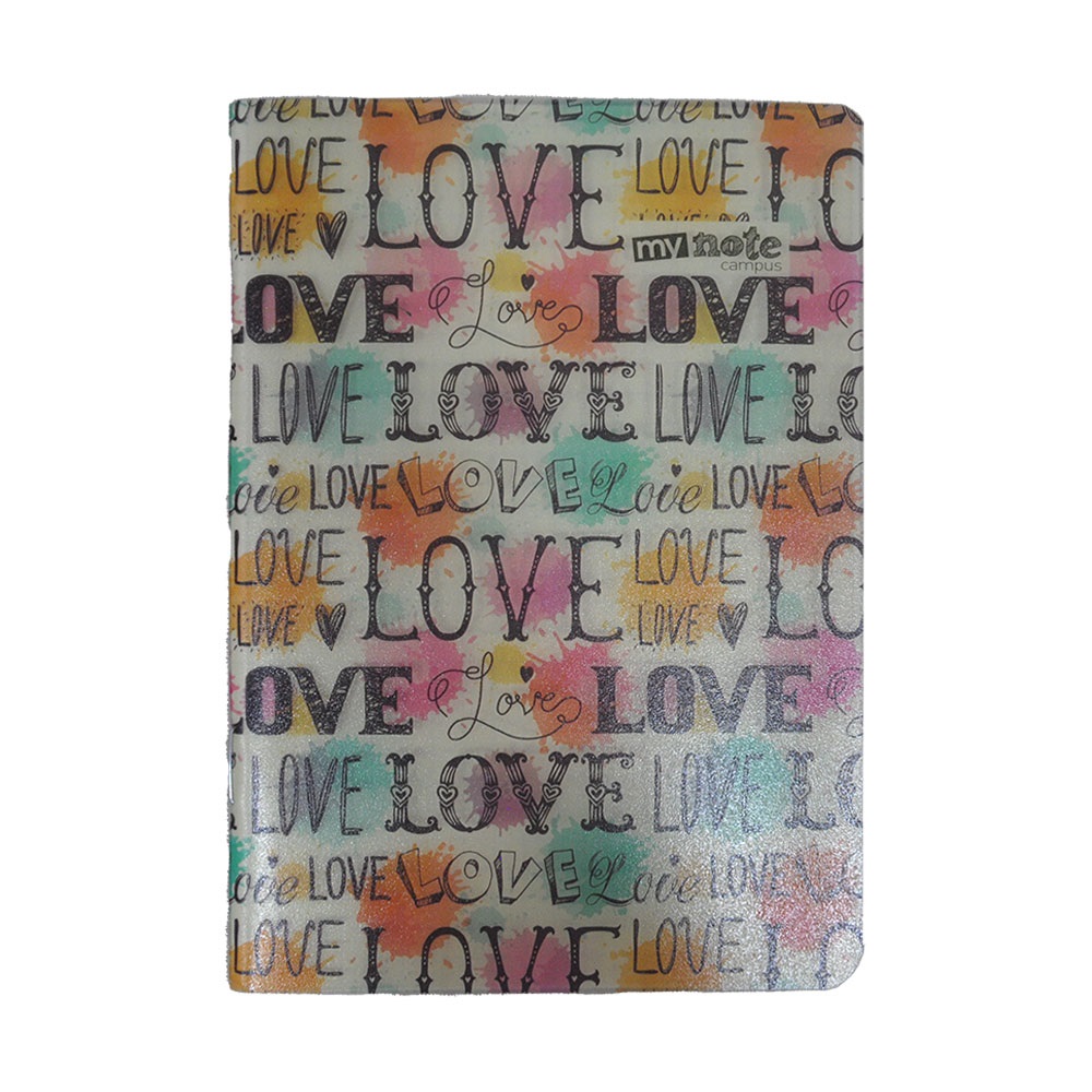 Mynote Campus Defter A6 40yp Çizgili - Love