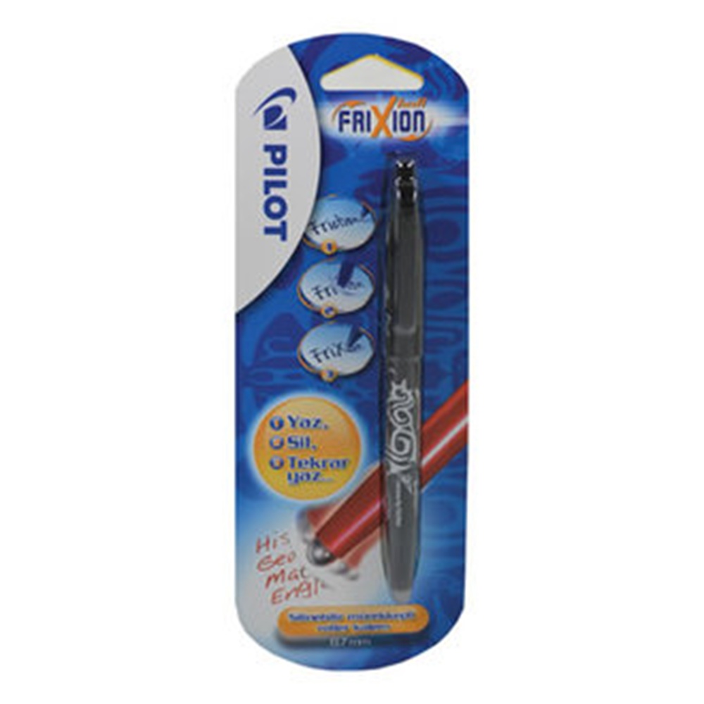 Pilot Frixion ball - Siyah Blister FR-S-BL1