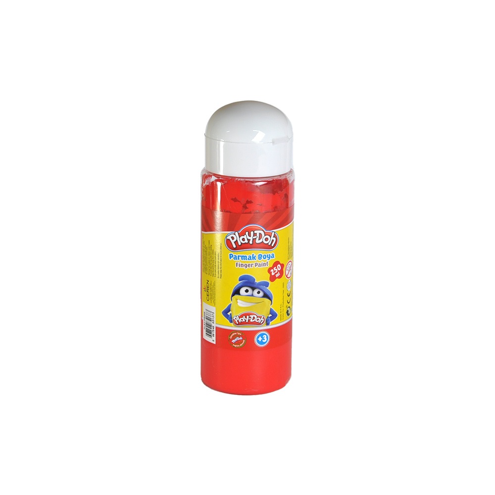Play-Doh Parmak Boyası Tüp 250 Ml Kırmızı