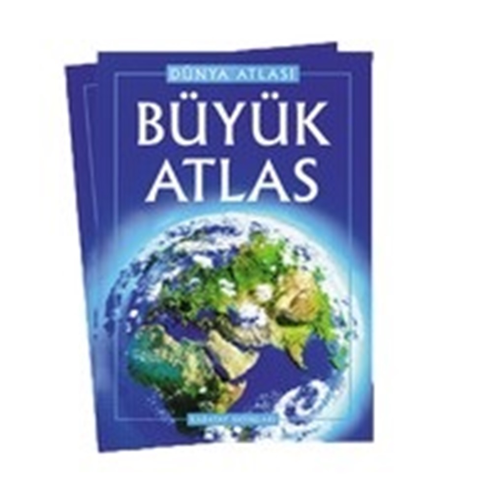 BÜYÜK ATLAS (DÜNYA ATLASI) KARTON KAPAK / KARATAY