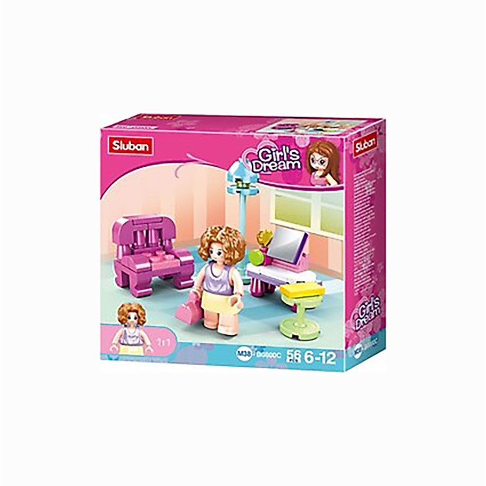 Adel Sluban Girls Dream Salon Lego Set
