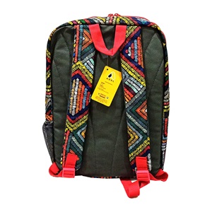 Adel Game Sırt Çantası - Gri - Renkli Kare