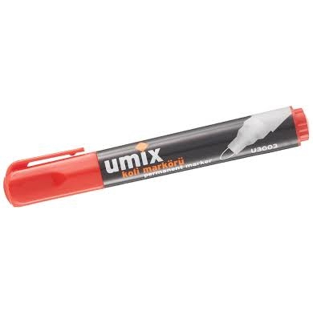 Umix Basic Koli Markörü - Kırmızı