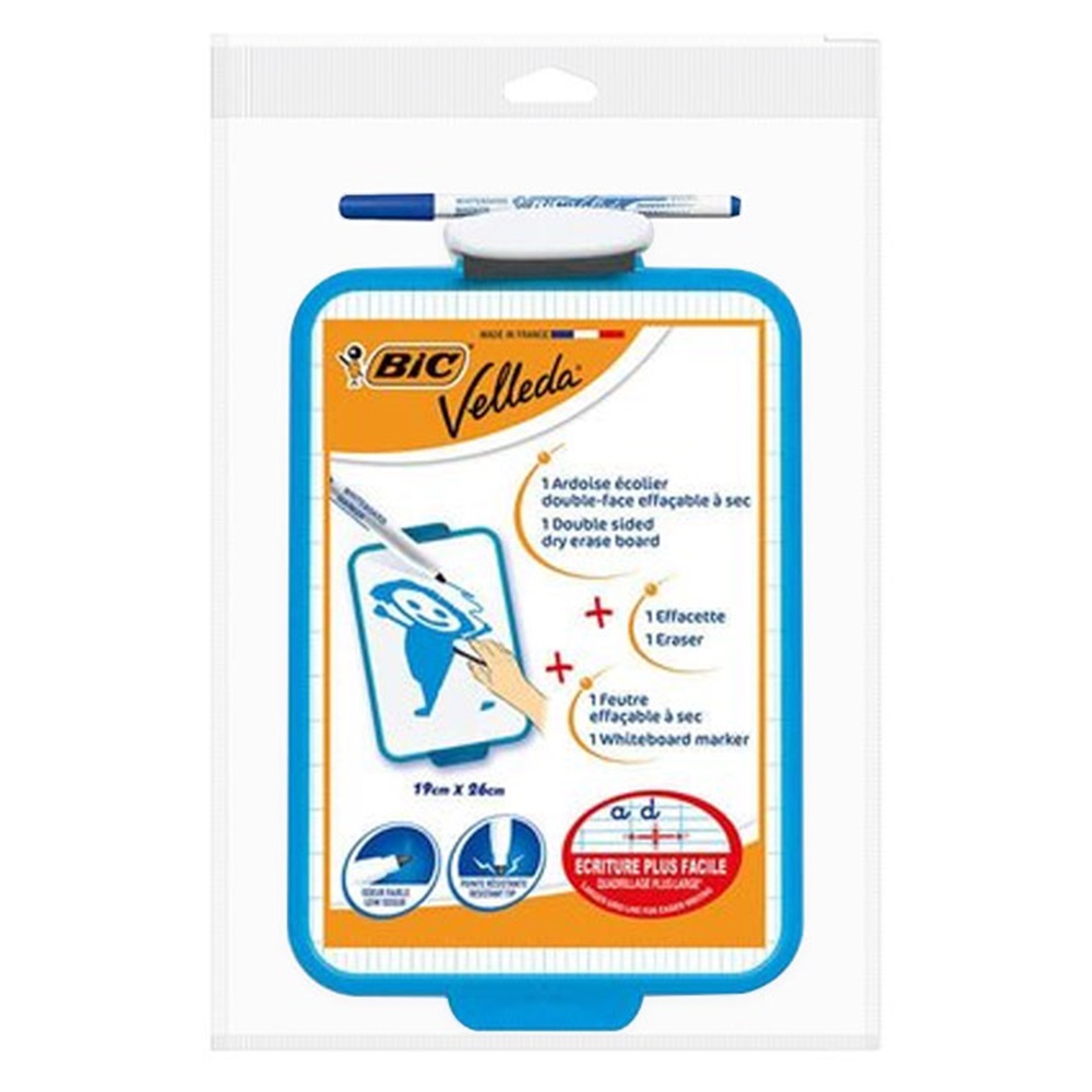 Bic Velleda 19cmx26cm Beyaz Tahta - Kalem - Silgi