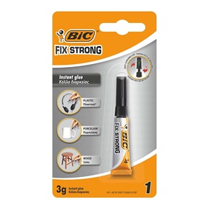 BIC FIX STRONG SÜPER GÜÇLÜ JAPON YAPIŞTIRICISI 3 GR 1'Lİ BLİSTER